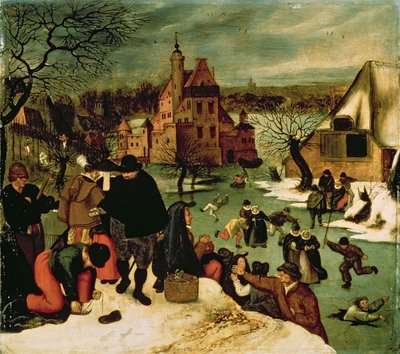 Winter von Pieter Brueghel the Younger